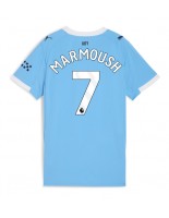 Manchester City Omar Marmoush #7 Domácí Dres pro Dámské 2025-26 Krátký Rukáv